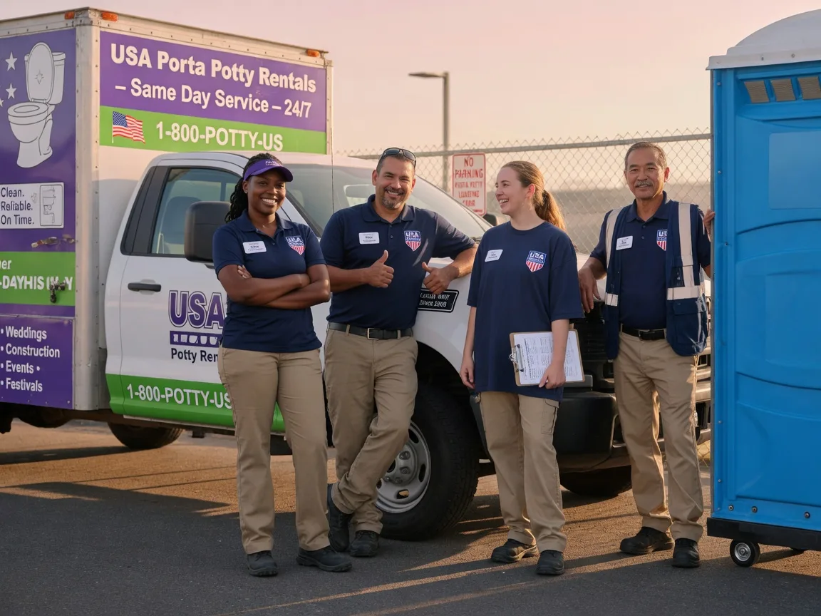 Porta Potty Rental company in Iberia, OH